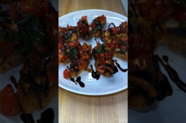 Italian Bruschetta - Fast And Easy!