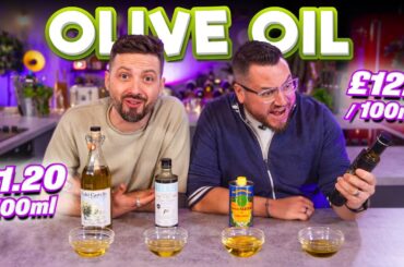 Olive Oil Taste Test at 4 Price Ranges (Low to Expensive)