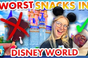 I Ate the WORST Snacks in Disney World -- Don't Waste Your Money!