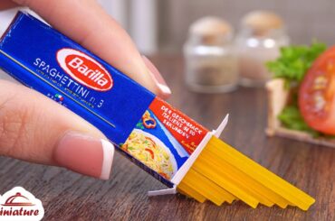 Best Of Miniature Cooking Recipe | Italian Spaghetti With Tomato Sauce