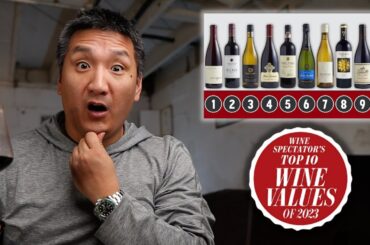 WINE SPECTATOR's Top 10 WINE VALUES of 2023 REACTION!!!