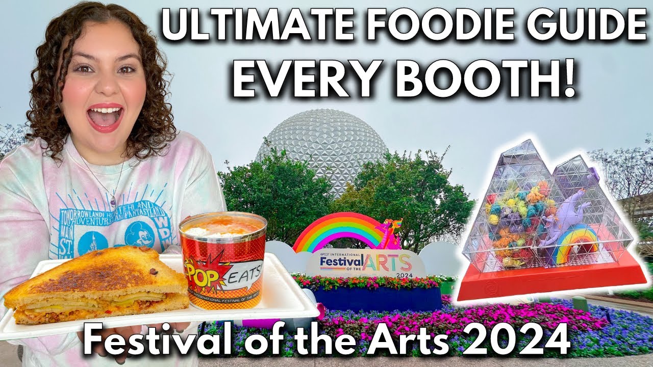 Ultimate Foodie Guide to Epcot’s Festival of the Arts 2024 (Every Booth, Entertainment, Merchandise) Ultimate Foodie Guide to Epcot's Festival of the Arts 2024 (Every Booth, Entertainment, Merchandise)