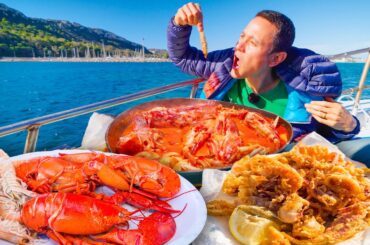 First time in Sardinia!! UNSEEN SARDINIAN FOOD + Illegal Cheese! | Sardinia, Italy