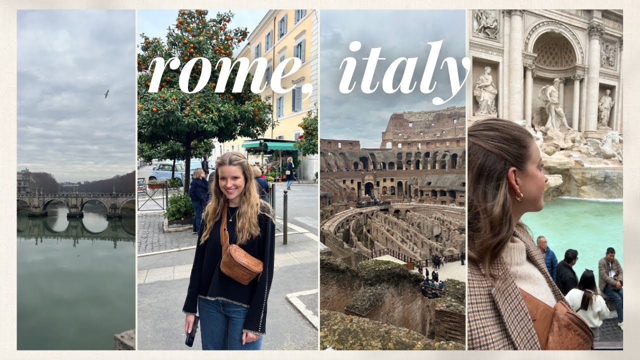 ROME VLOG: colosseum, trevi fountain, spa day, INCREDIBLE michelin food, pantheon, shopping + more ROME VLOG: colosseum, trevi fountain, spa day, INCREDIBLE michelin food, pantheon, shopping + more