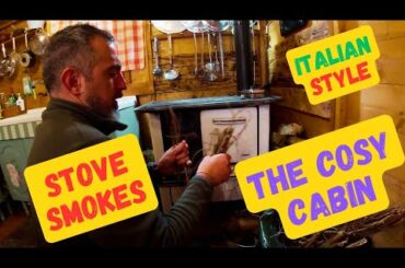 Life in a Cabin-Stove Smokes-Italian Recipes and Simple Life #cooking #simplelifestylevlogs #india