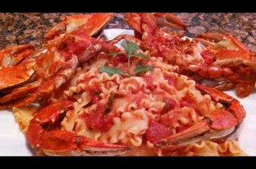 How to cook an Italian style Blue Claw Crab Sauce Recipe