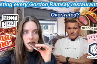 I tested EVERY GORDON RAMSAY restaurant