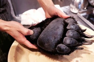 Japanese Food - GIANT BEAR PAW Tokyo Japan