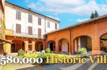 Incredible 18th-century home in Piedmont, Italy for sale