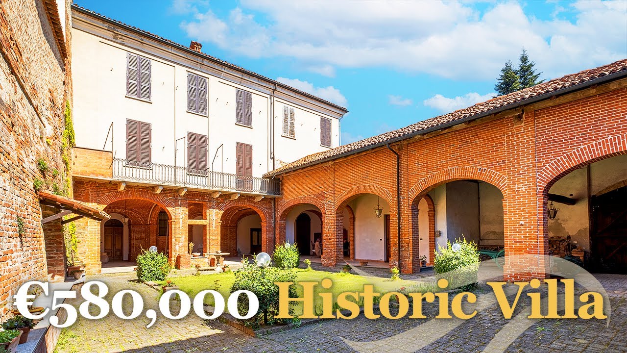 Incredible 18th-century home in Piedmont, Italy for sale Incredible 18th-century home in Piedmont, Italy for sale