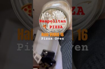 NEAPOLITAN Pizza, HOMEMADE during a SNOWSTORM- Vito Style - cooked on HALO VERSA 16 Pizza oven