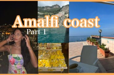 Maiori and Amalfi Coast Vlog | Part 1 | Lots of wine on the beach!