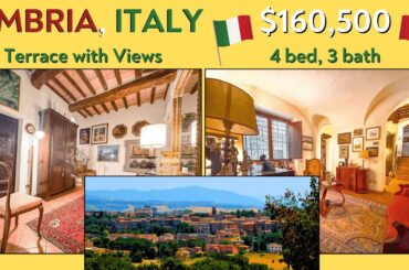 Amazing Home in Umbria for Sale, Views, Terrace #italianproperty #realestate #europe #italia