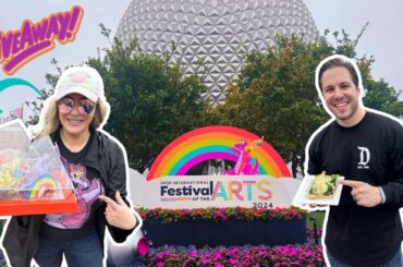 Epcot's Festival of the Arts 2024 Opening Day! Full Guide, New Food, Merchandise & More!