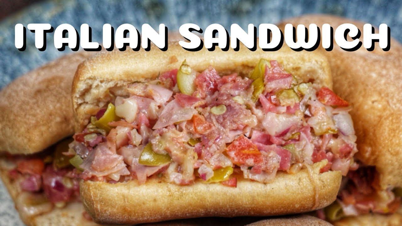 CHOPPED ITALIAN SANDWICH – VIRAL SOCIAL MEDIA HIT HOMEMADE – 0815BBQ – International CHOPPED ITALIAN SANDWICH - VIRAL SOCIAL MEDIA HIT HOMEMADE - 0815BBQ - International