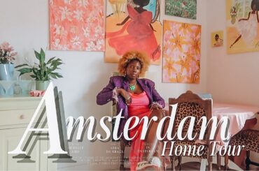 APARTMENT TOUR SERIES S02 I Exploring Michelle’s Eclectic & Vibrant Amsterdam Home + Colorful decor