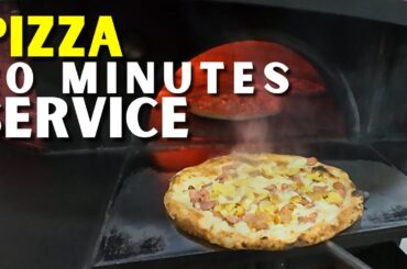 BUSY PIZZA SERVICE (Food in Italy) - Neapolitan Style Pizza POV - OnBoard CAM Footage 4K Vid #food