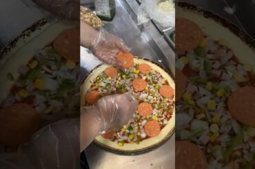 Street Potato Pizza - Korean Street Food #shortvideo