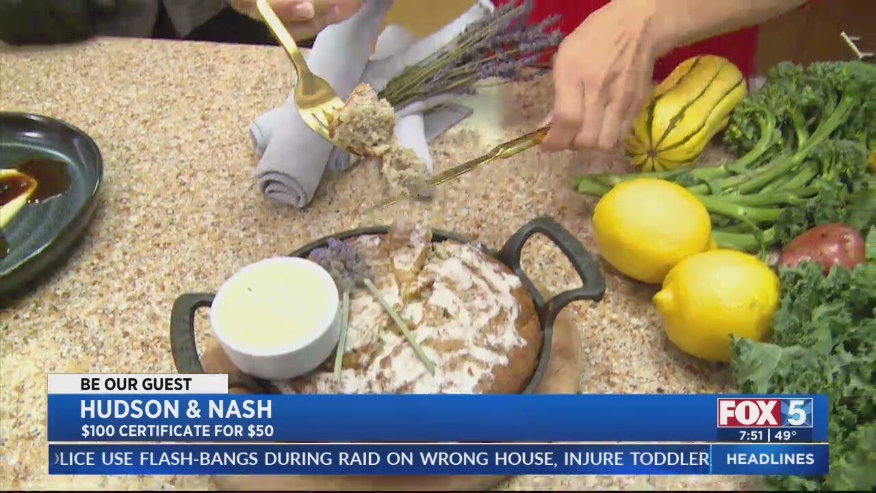 Be Our Guest at Hudson & Nash Be Our Guest at Hudson & Nash