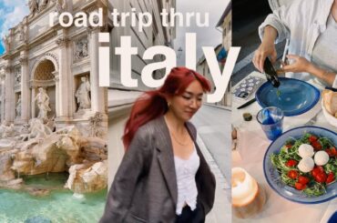a week in ITALY road trip (venice, florence, rome, vatican city, naples, positano)