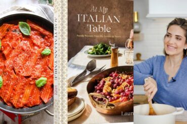 LIVE: At My Italian Table - Cookbook Preview!