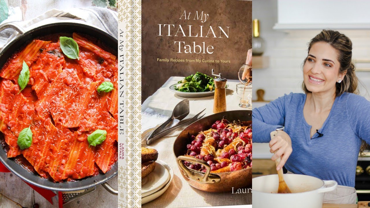 LIVE: At My Italian Table – Cookbook Preview! LIVE: At My Italian Table - Cookbook Preview!