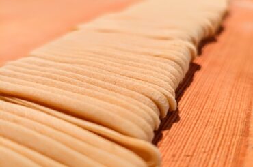 Made some pasta without my pasta machine today.