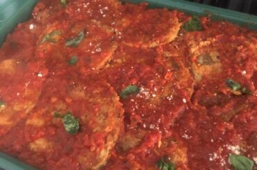 Nanni’s eggplant parmigiana?