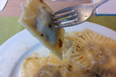 First time stuffed pasta by hand