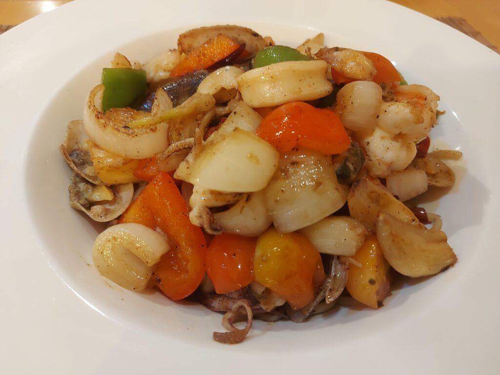 Calypso spaghetti, Spaghetti House, Bangkok, Thailand