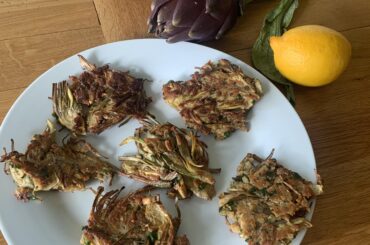 Fritelle di carciofi like my nonna used to make them