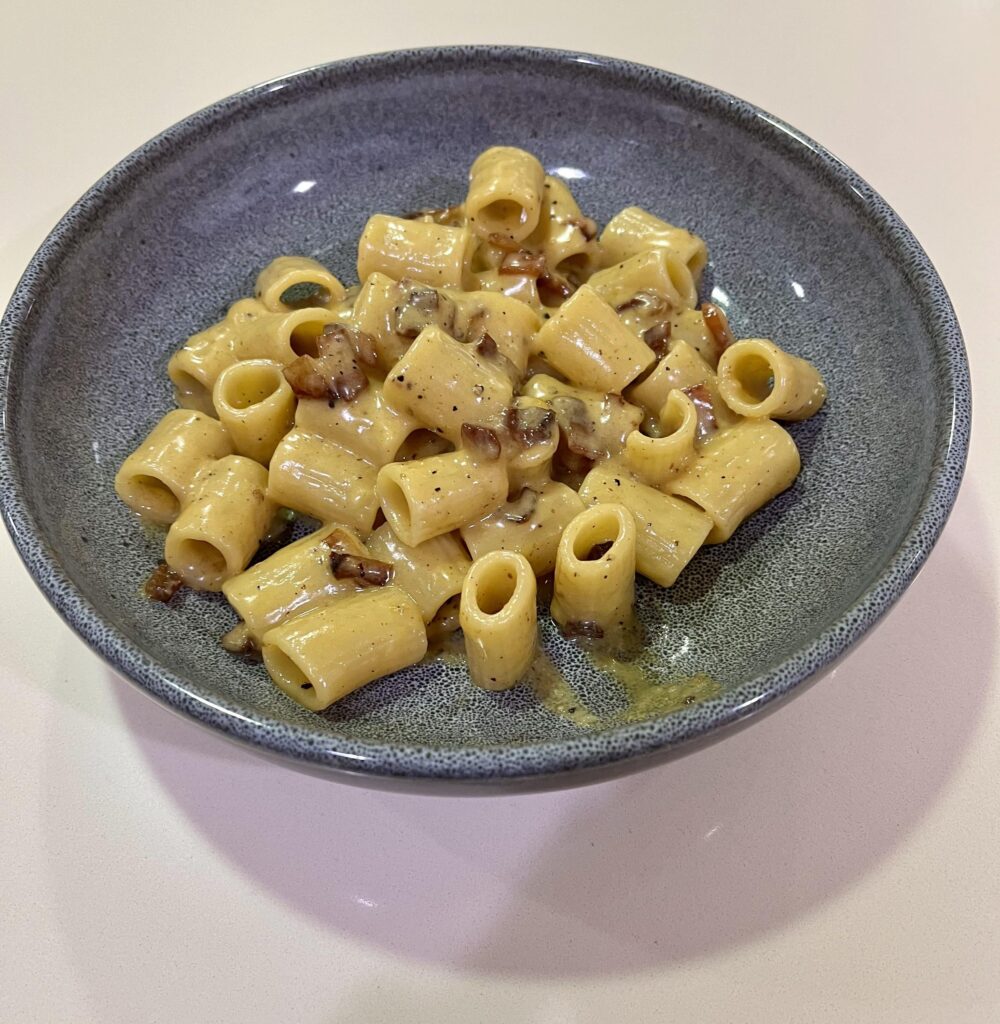 I was craving Carbonara…