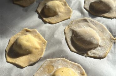 I made ravioli for the first time