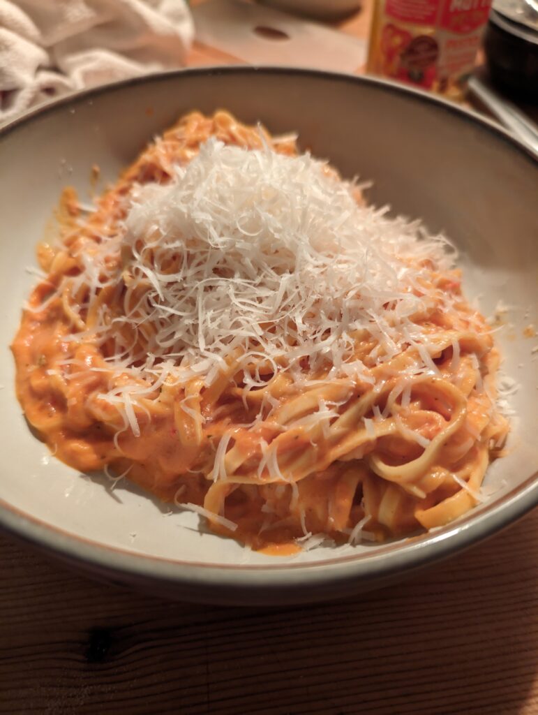 Pasta - so easy and yet so rewarding. Also, lots of fun.