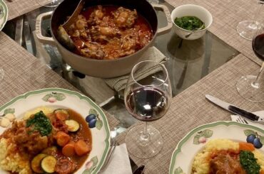 Happy new year ✨ made osso bucco and tiramisu for the fam