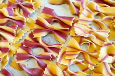 Striped Farfalle