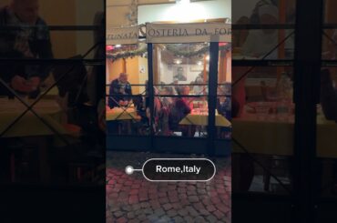 Rome, Italy Dining