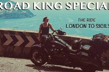 Road King Special. London To Sicily 2023. No Drama... Just the ride! HIGHLIGHTS