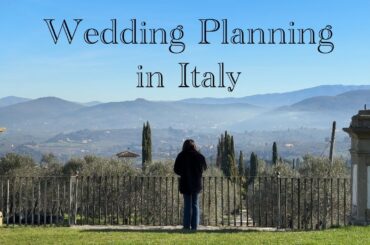Italy for the Weekend: Seeing our wedding venue for the first time