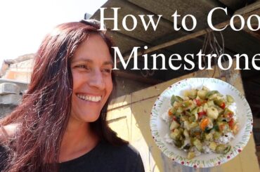 How P's Mamma Makes Minestrone [ITALIAN COOKING VLOG]