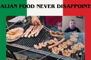 American Reacts To "ITALIAN STREET FOOD TOUR in Sicily, Italy!"