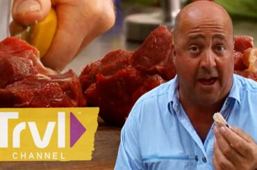 Horse Meat & Donkey Salami in Venice | Bizarre Foods with Andrew Zimmern | Travel Channel