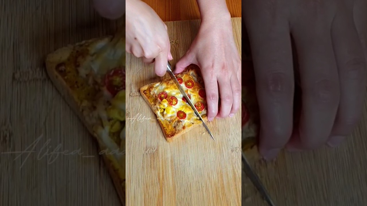 quick and easy breakfast recipe, how to make pizza with bread quick and easy breakfast recipe, how to make pizza with bread