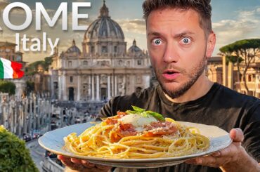ROME FOOD TOUR! - Best Food in Italy?