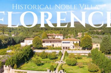 Historical Noble Villa With A Spa And Italian Garden For Sale in Florence | Lionard