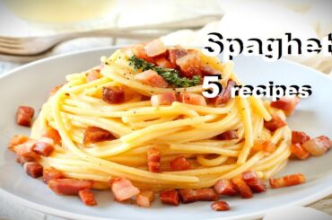 Italian Spaghetti Classics: 5 Traditional Recipes.