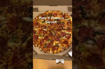 Plate 3:Jan29 2024. Dinner is Served! What a Private MBA program serves# dinner #food #pizza