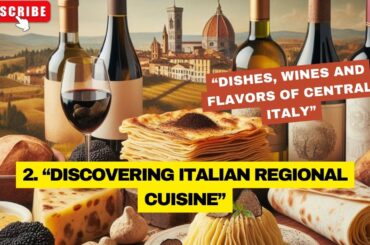 2. "Discovering Italian Regional Cuisine. Dishes, Wines and Flavors of Central Italy."