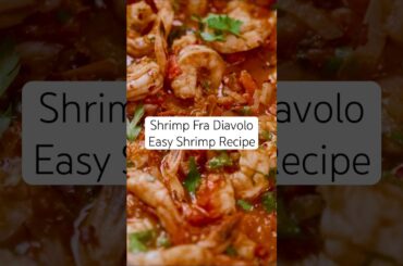 Shrimp Fra Diavolo Recipe | Easy Shrimp Recipe #shorts
