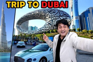 TRIP TO DUBAI | Burj Khalifa, Dubai Mall, Dubai Frame International Travel Vlog | Aayu and Pihu Show